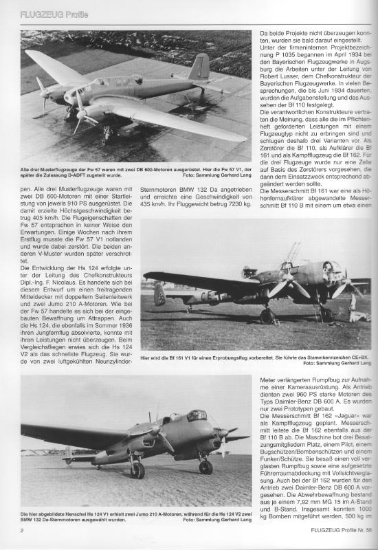  - Messschmitt Bf 110 A bis C
