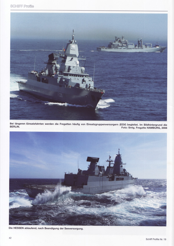  - Die Fregatten der Klasse 124 im Dienst der Deutschen Marine