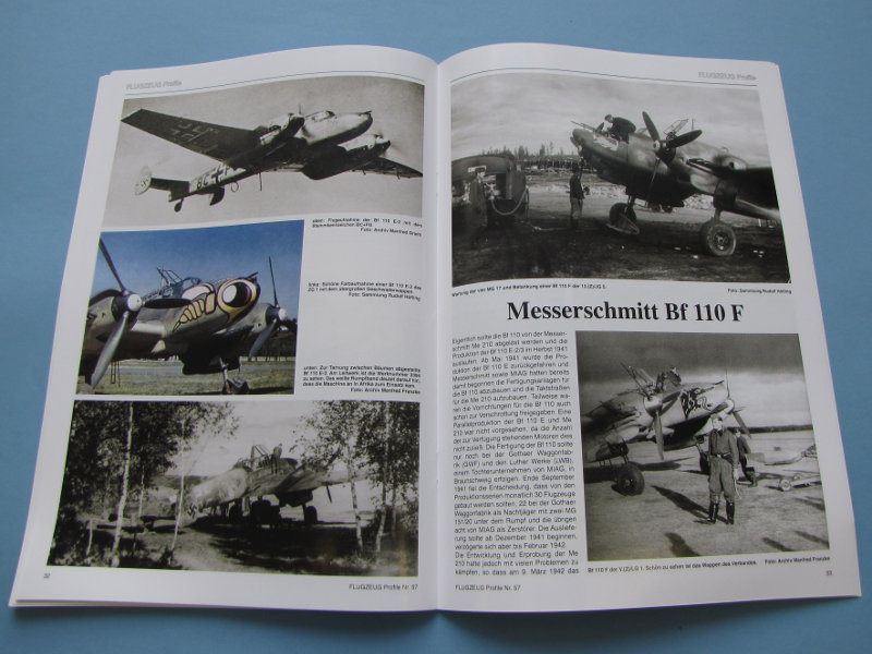  - Messerschmitt Bf 110 D bis F